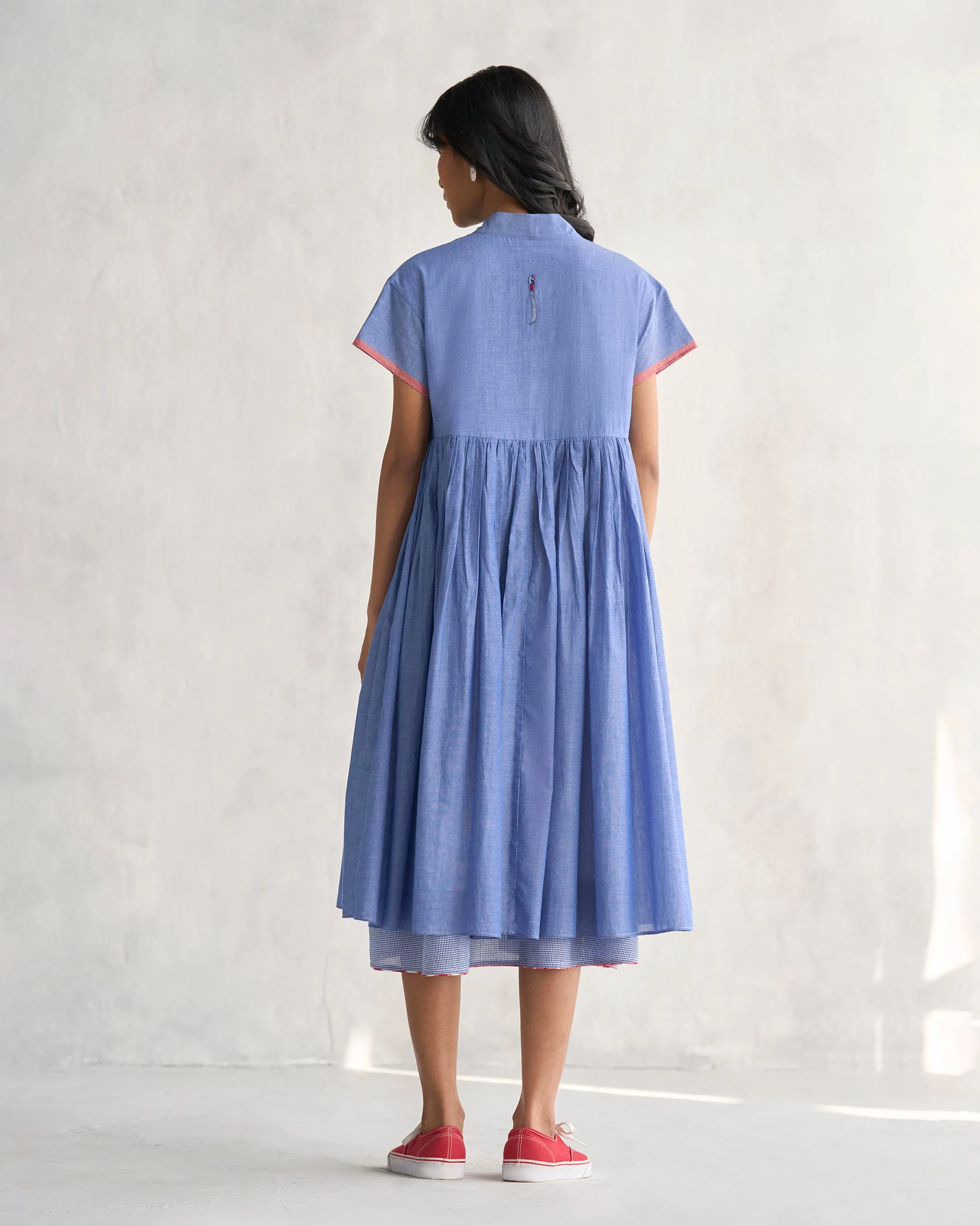 Asante Dress - Blue