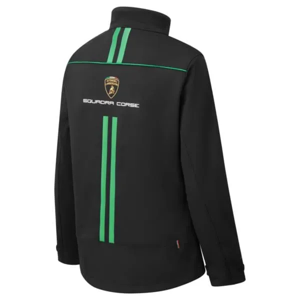 Automobili Lamborghini Squadra Corse Women's Team Softshell Jacket - Black