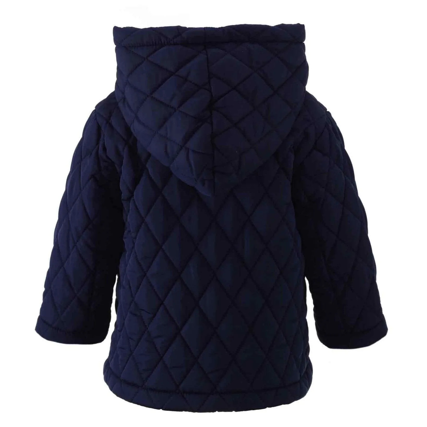 Baby Boys Navy Quilted Jacket