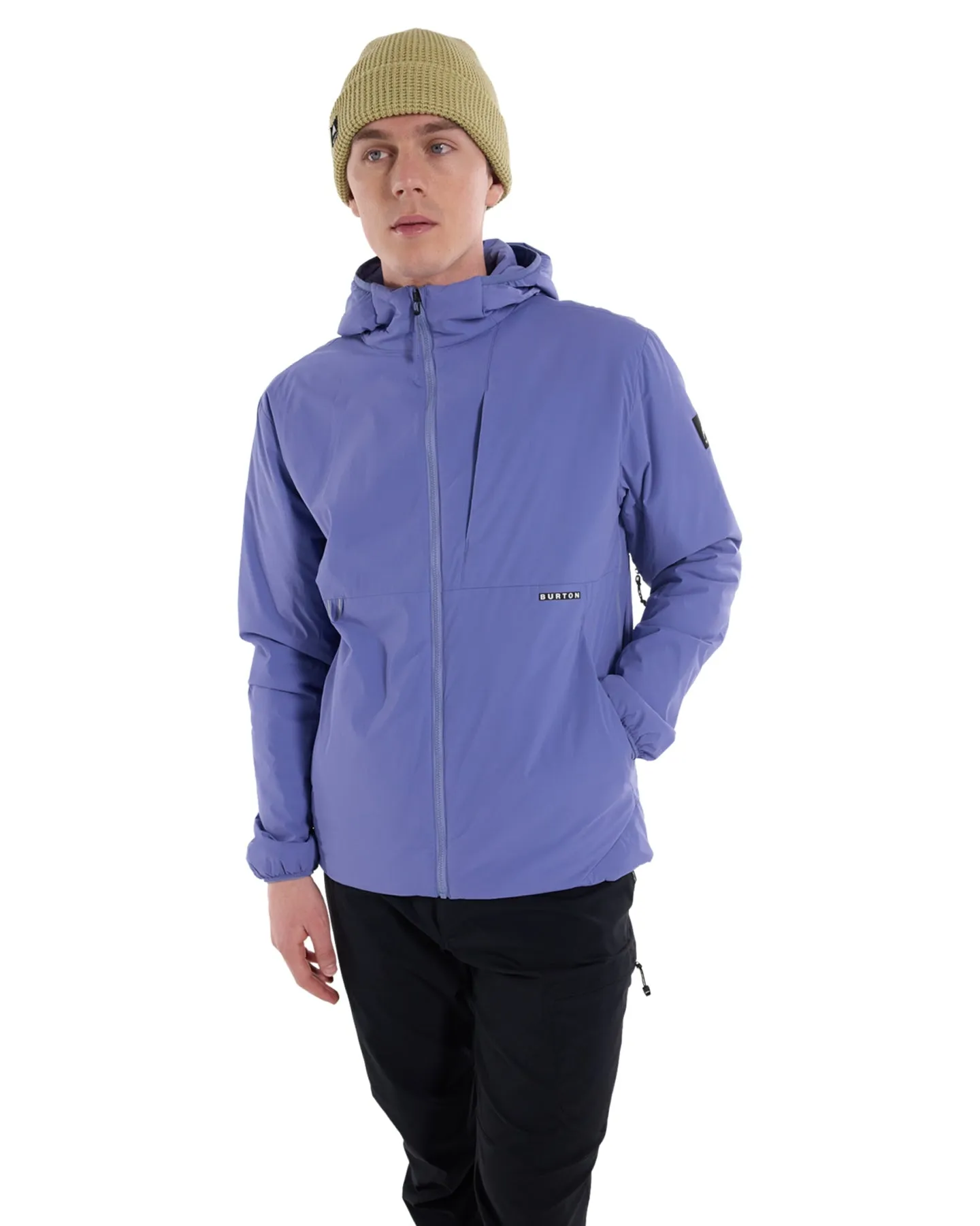 Burton Men's Multipath Hooded Insulated Jacket - Slate Blue