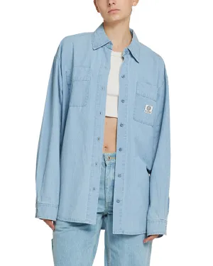 Christelle Over Shirt - Lt Chambray