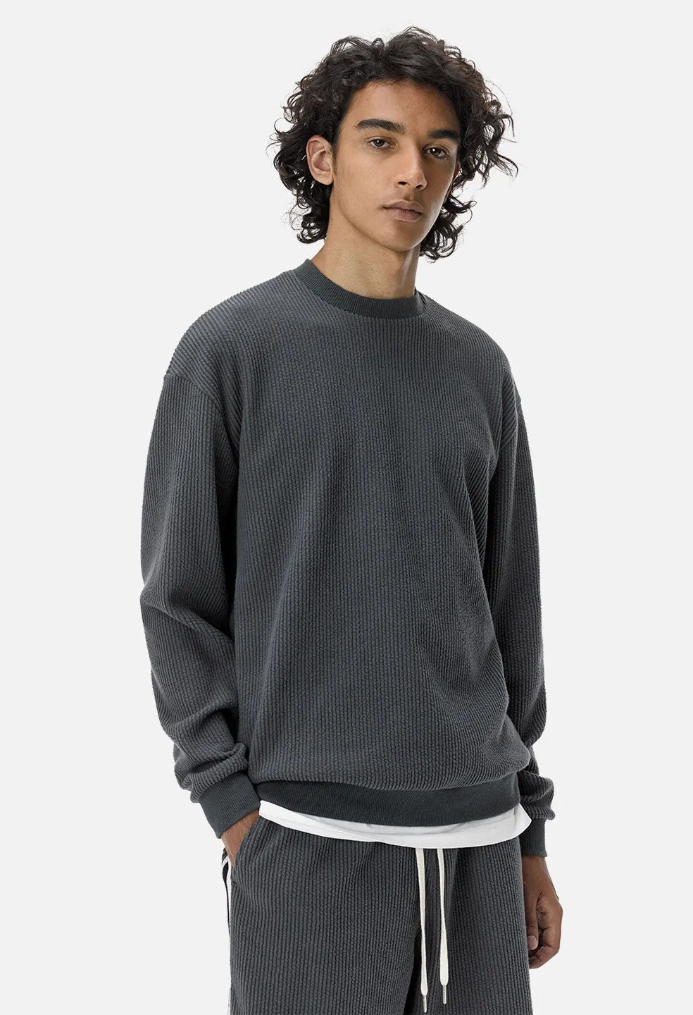 Corduroy Crew / Charcoal