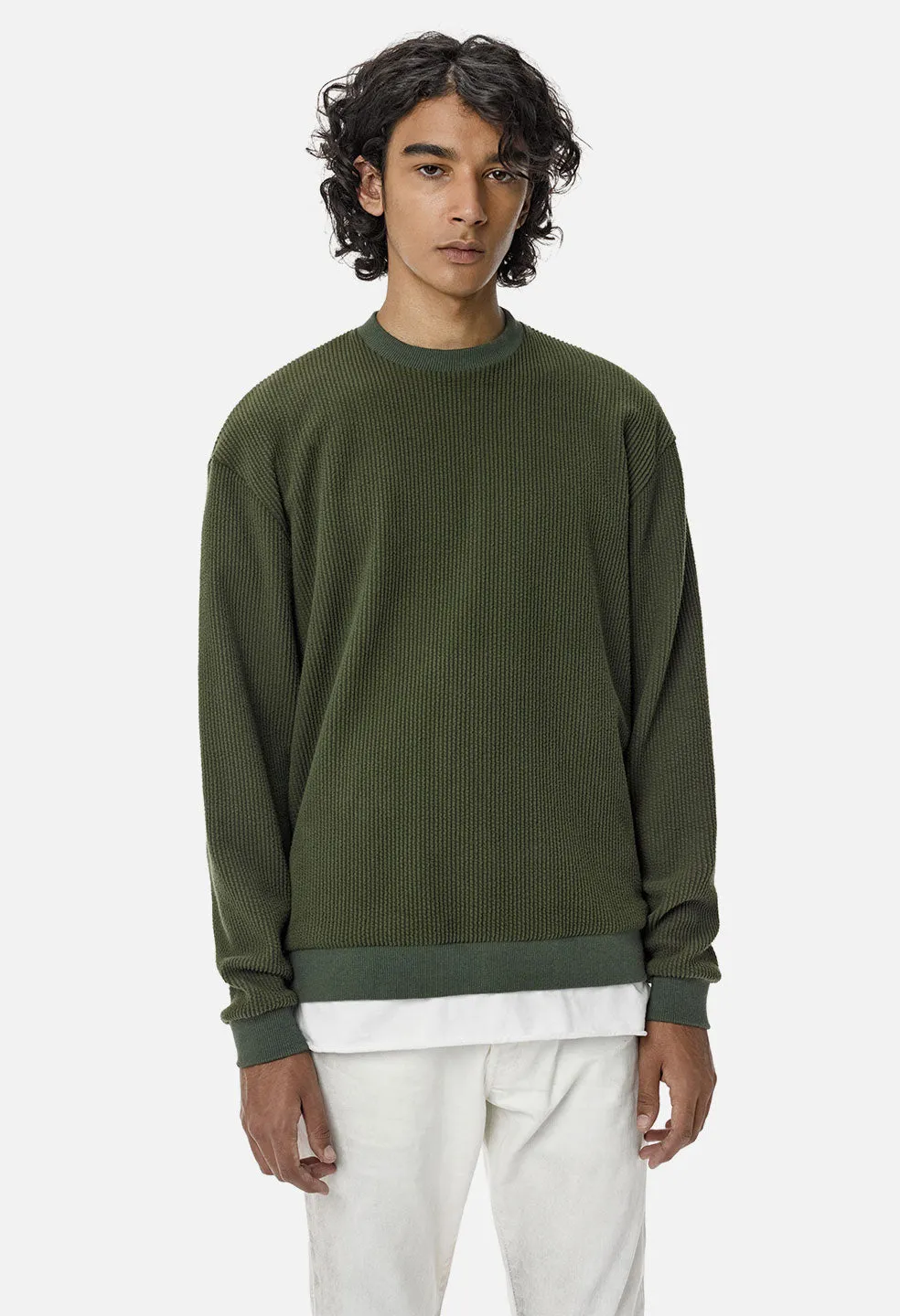 Corduroy Crew / Olive