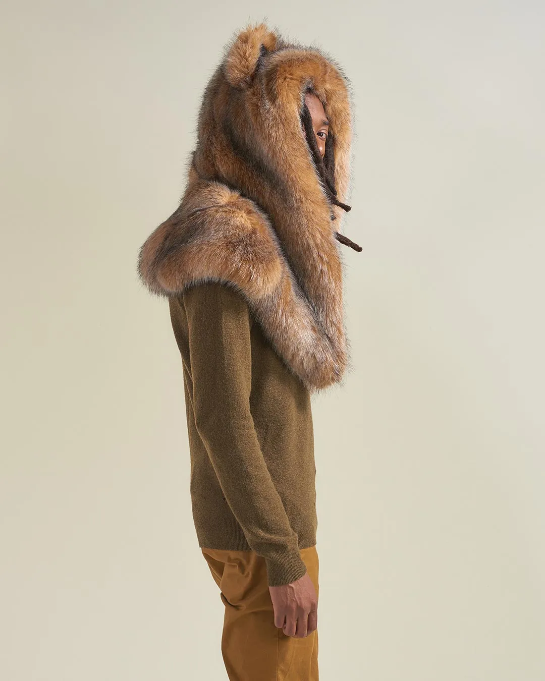 Coyote Luxe Collector Edition Faux Fur Shawl | Men's