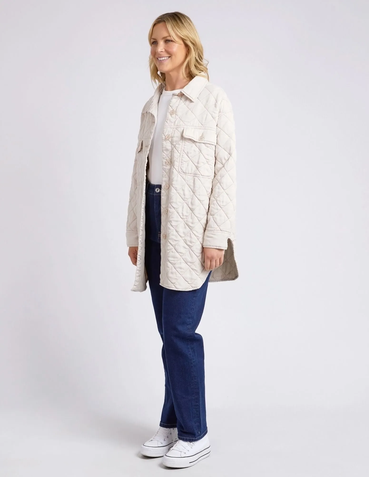 Elm Katie Quilted Shacket