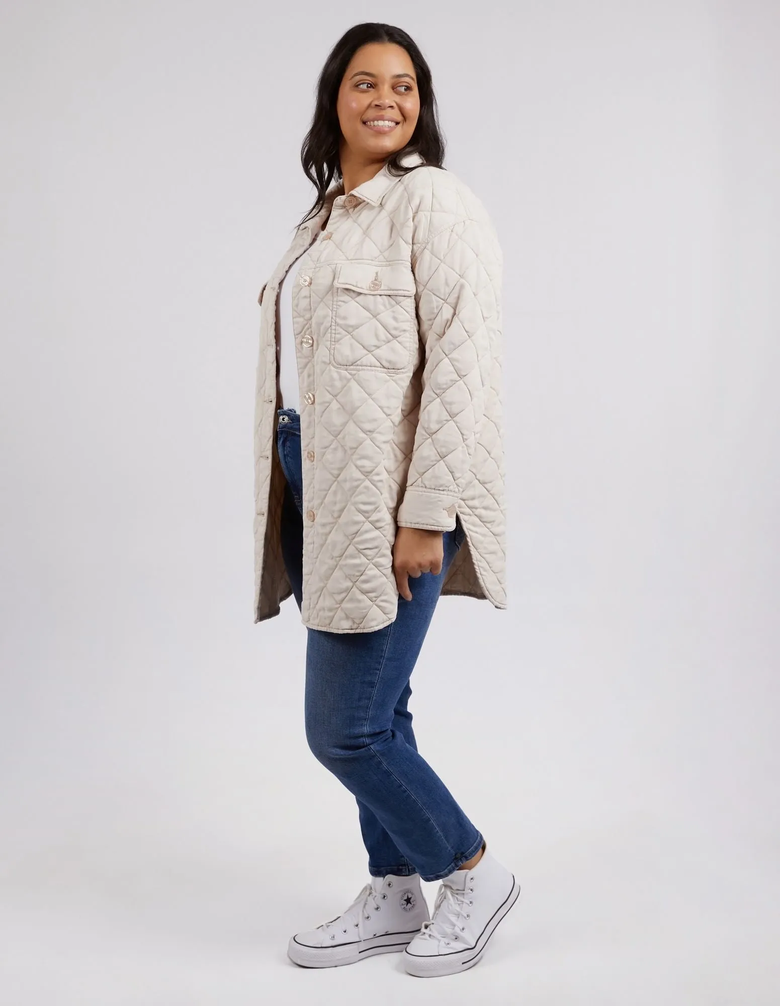 Elm Katie Quilted Shacket