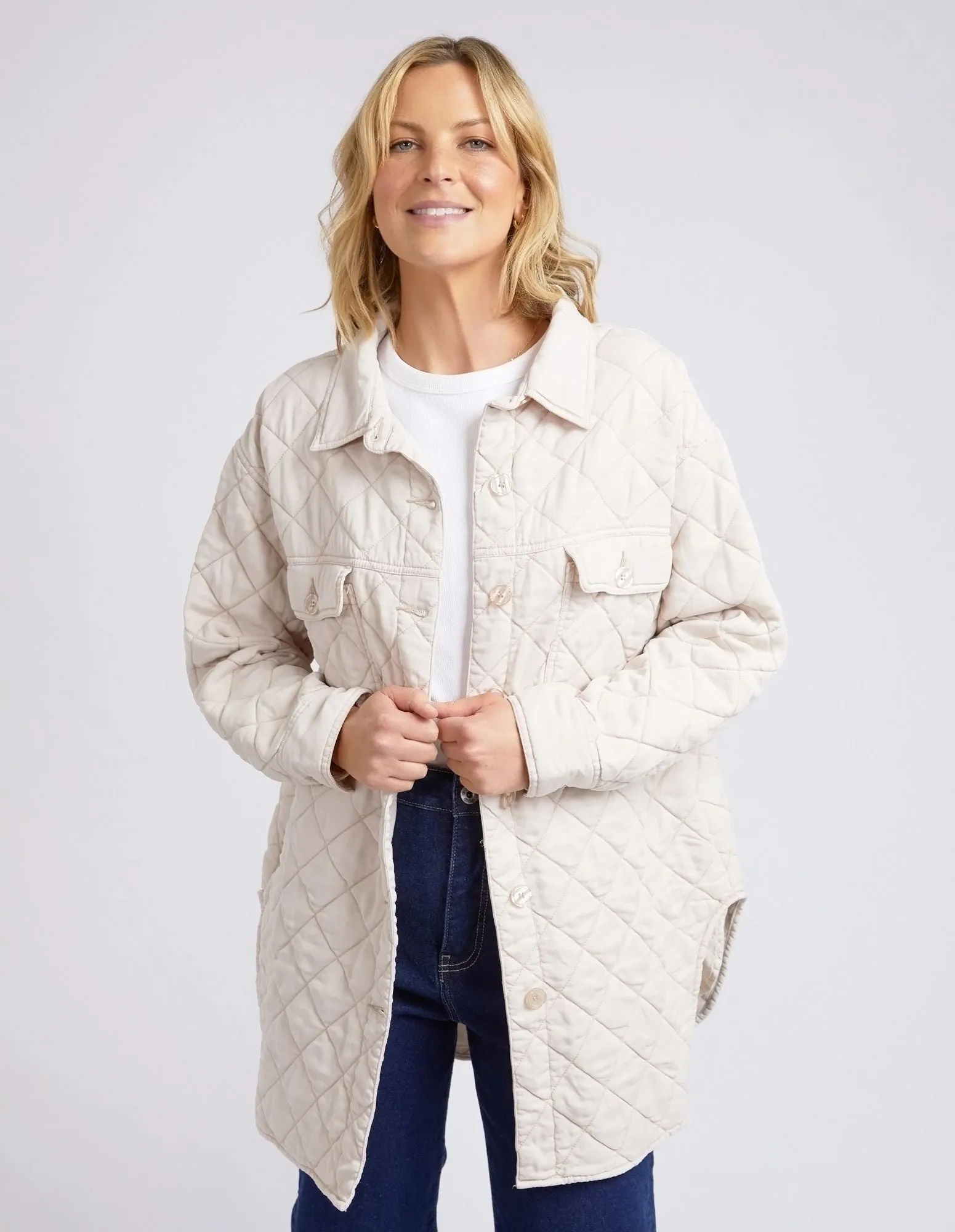 Elm Katie Quilted Shacket