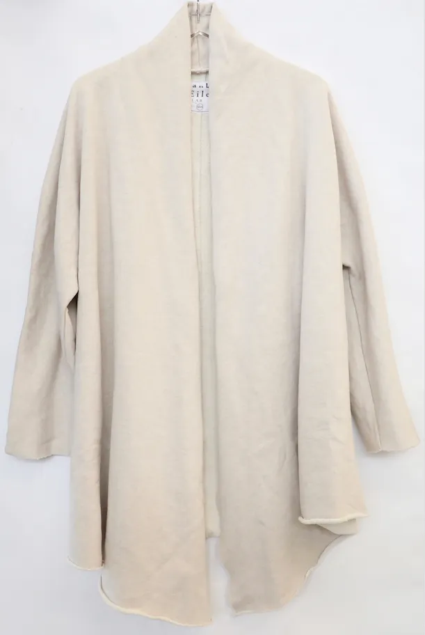 Frank & Eileen - Drape Coat in Irish Oatmeal Melange