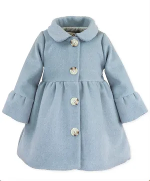 French Gray Girls Coat