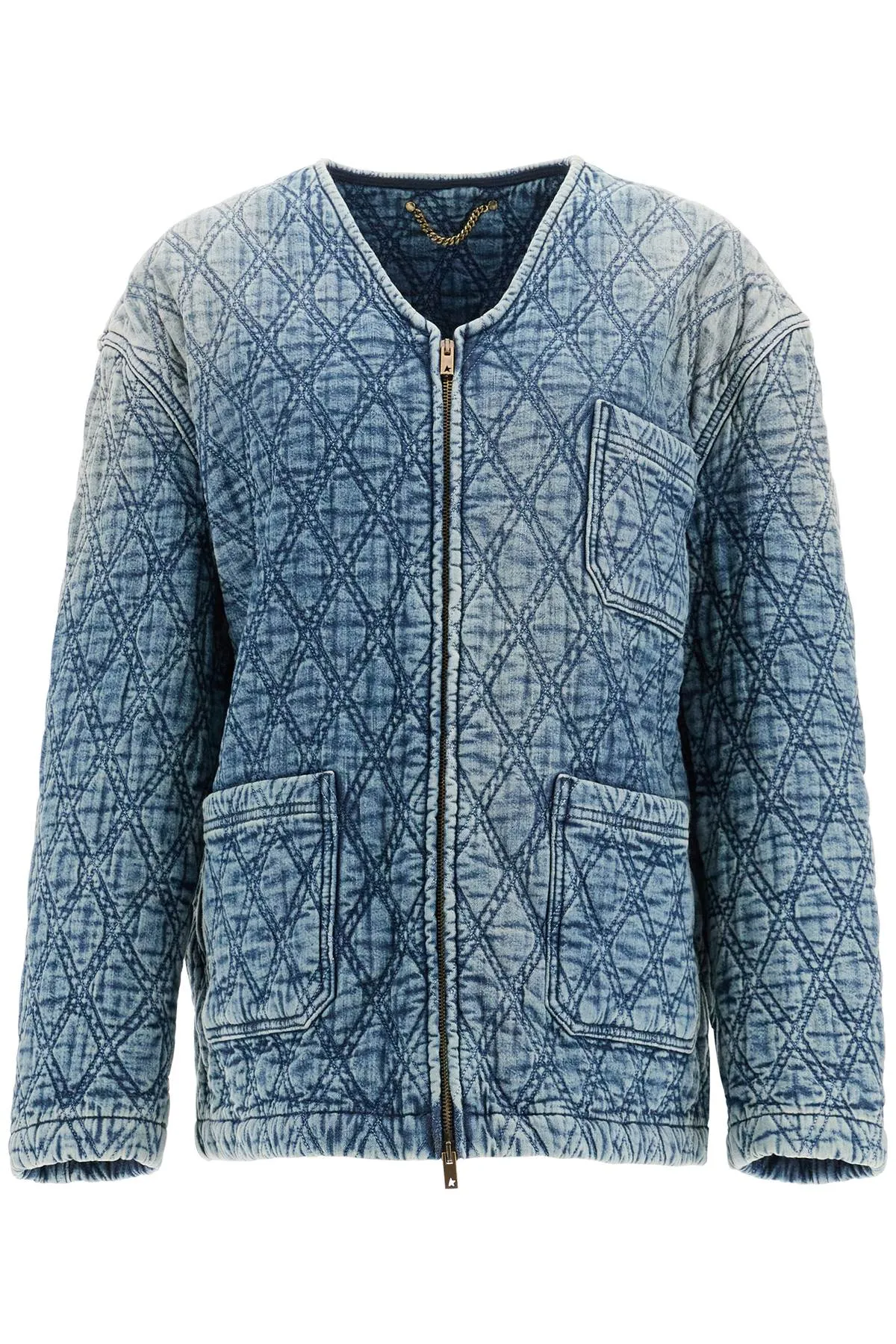 Golden Goose Quilted Denim Jacket