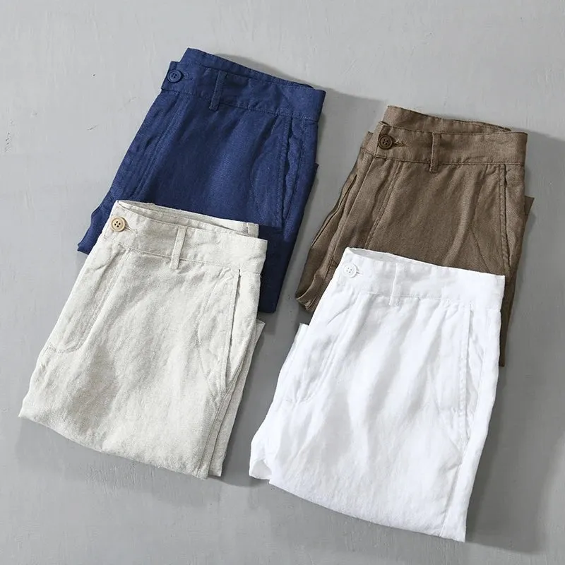 Hampton Linen Shorts