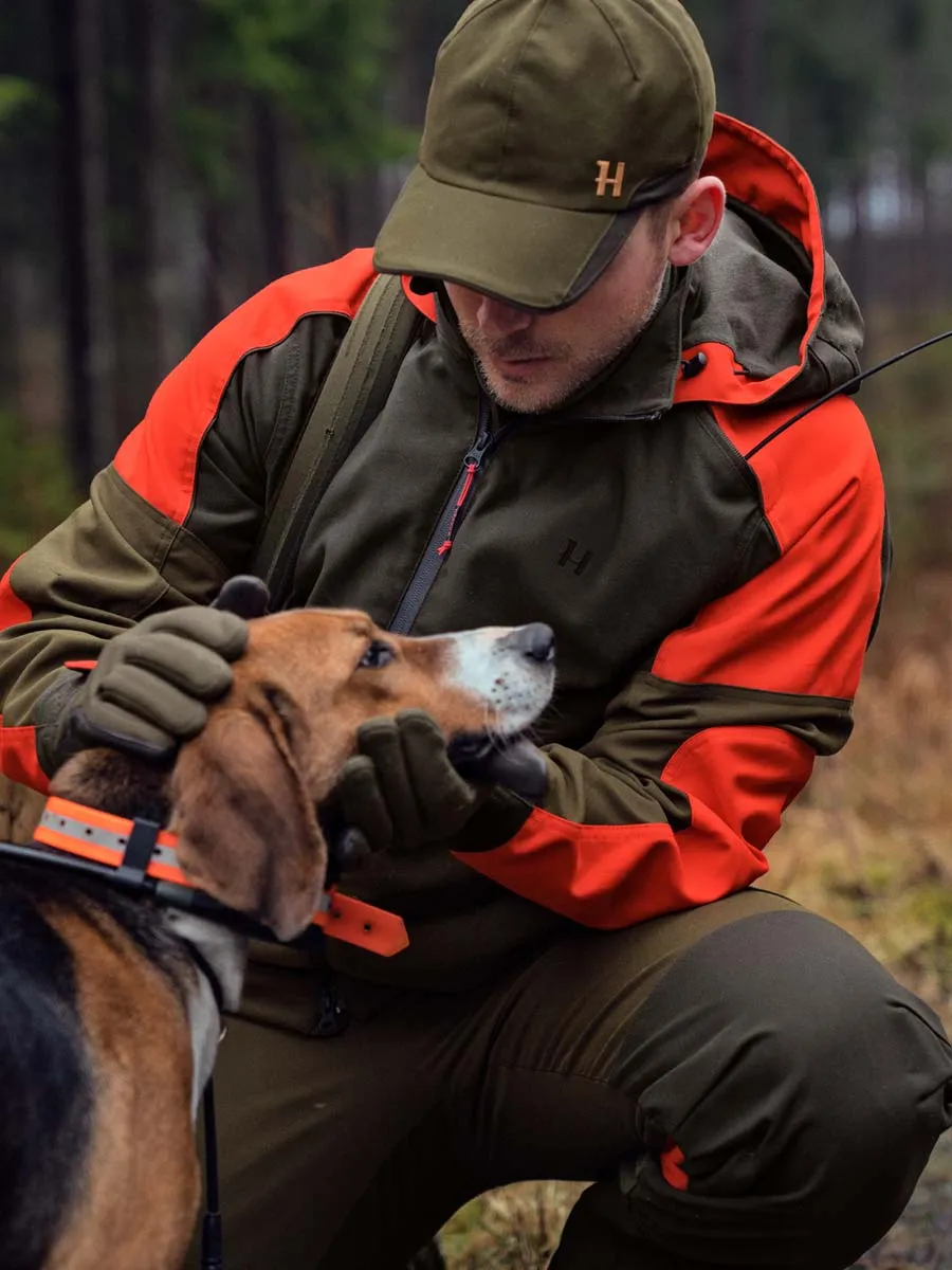 HARKILA Pro Hunter Dog Keeper GTX Jacket - Mens - Willow green & Orange