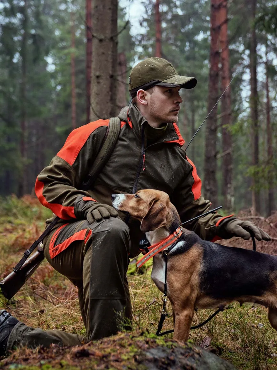 HARKILA Pro Hunter Dog Keeper GTX Jacket - Mens - Willow green & Orange