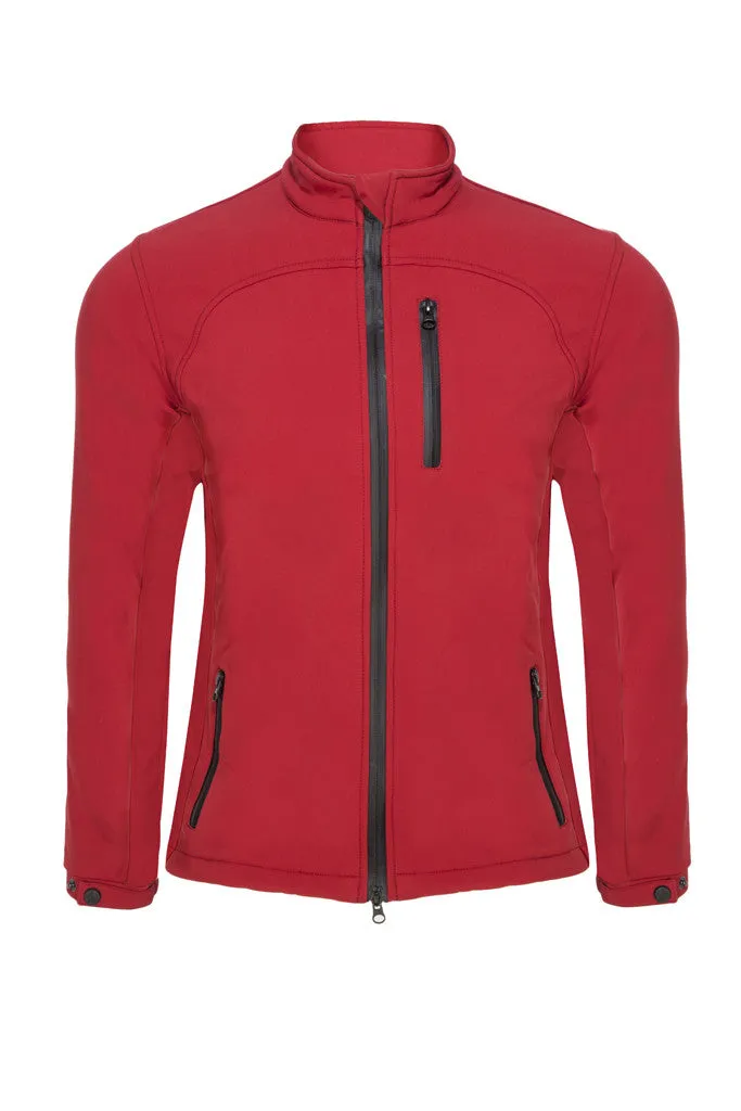 Kids Softshell Jacket - Red