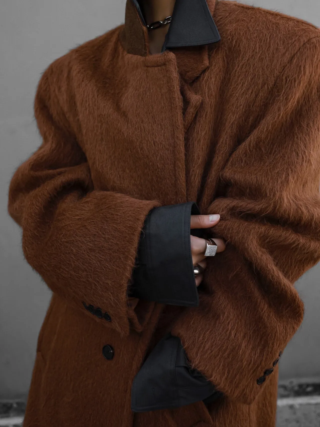 LUXE OVERSIZED ALPACA WOOL COAT