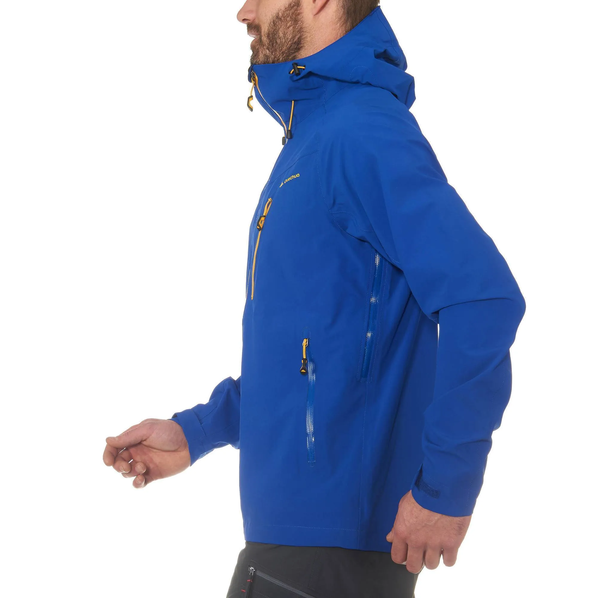 Men's Hiking Waterproof Rain Jacket Forclaz 400