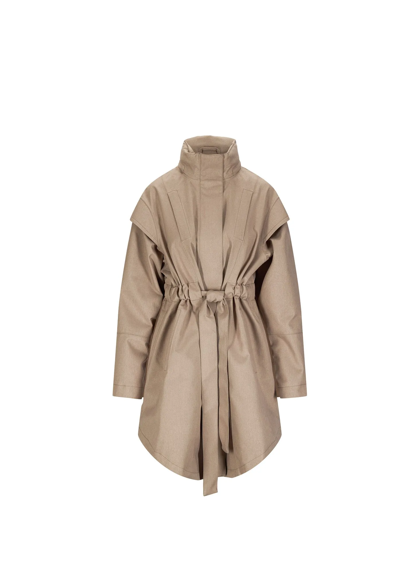 Monsun Coat - Taupe