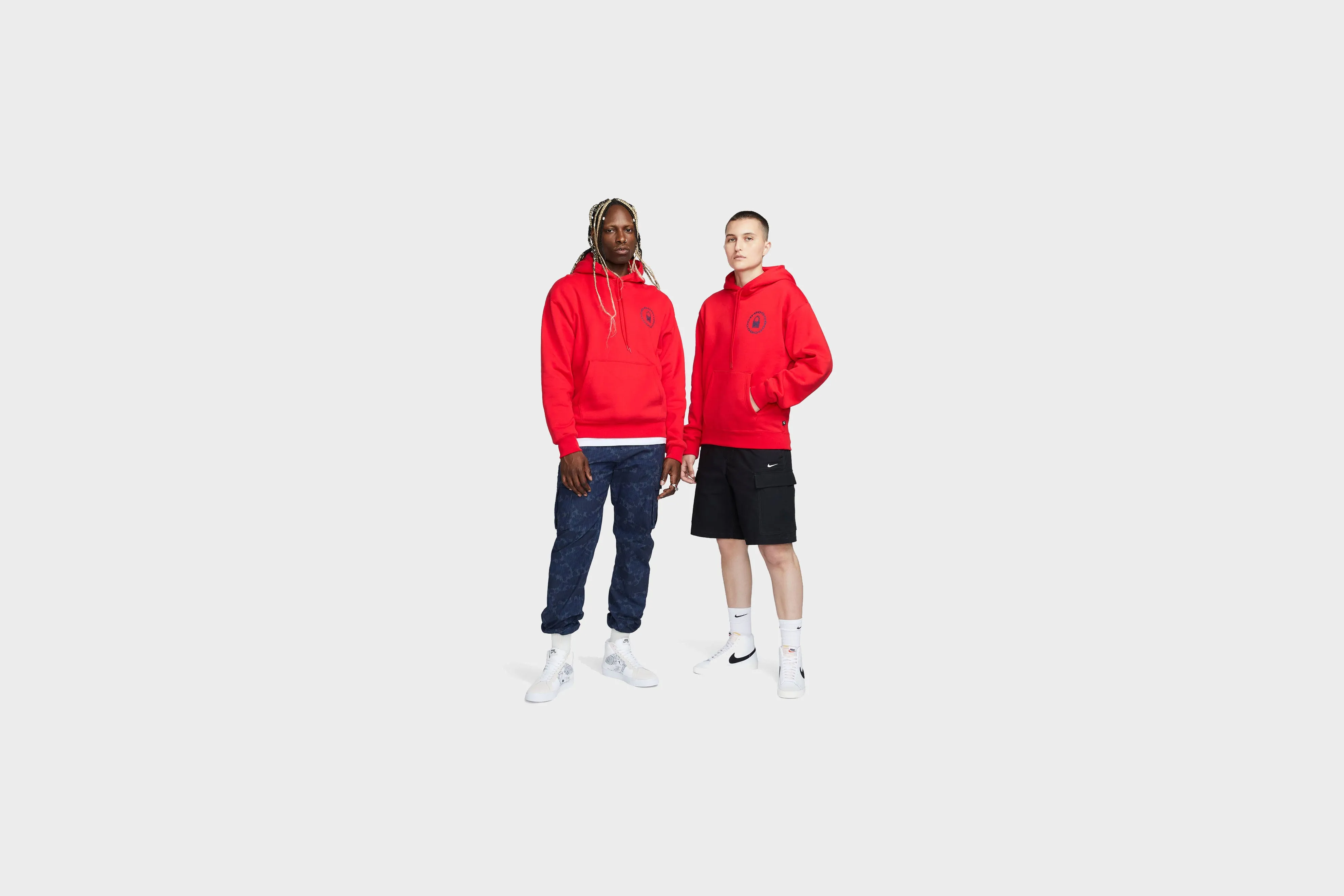 Nike SB Fleece Hoodie (Red)