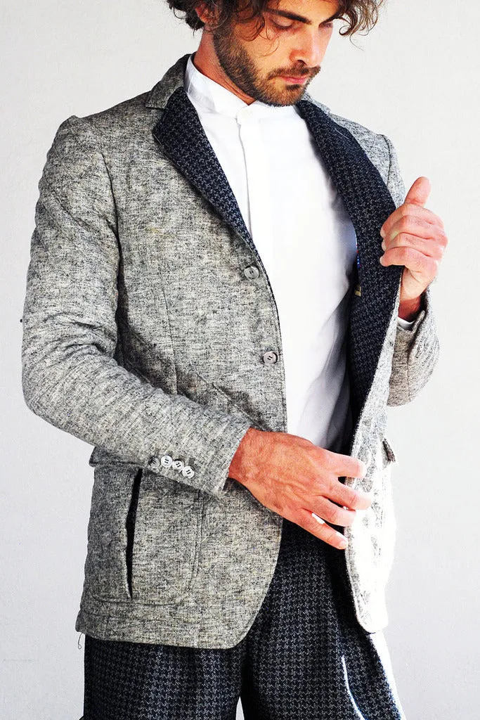 Quilted Tailored Jacket