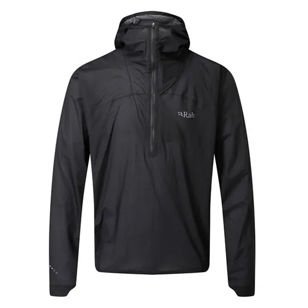 Rab Men's Phantom Pull-On Waterproof, Breathable 2.5 Layer Pertex Super Lightweight Rain Jacket