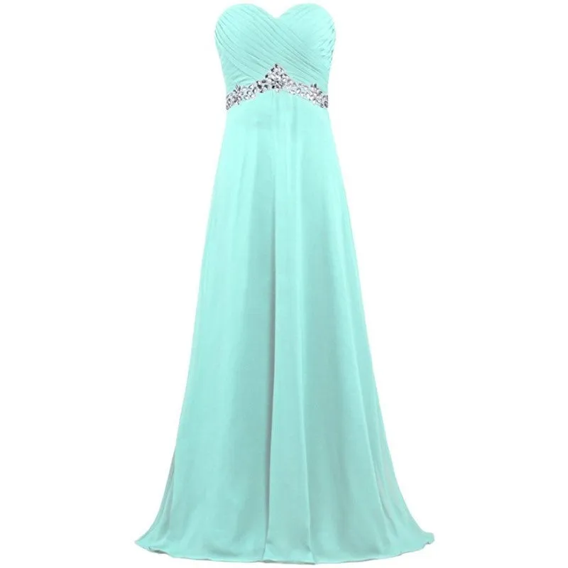 Trendy Bridesmaid Dresses Off The Shoulder Chiffon Wedding Dress