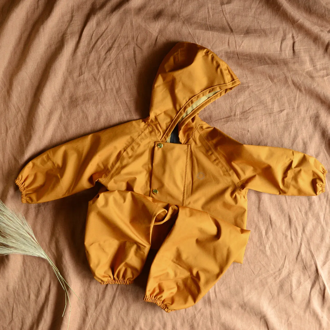 Waterproof Onesie Overalls 100% recycled PET - Arbutus (3-18m) *Last One!