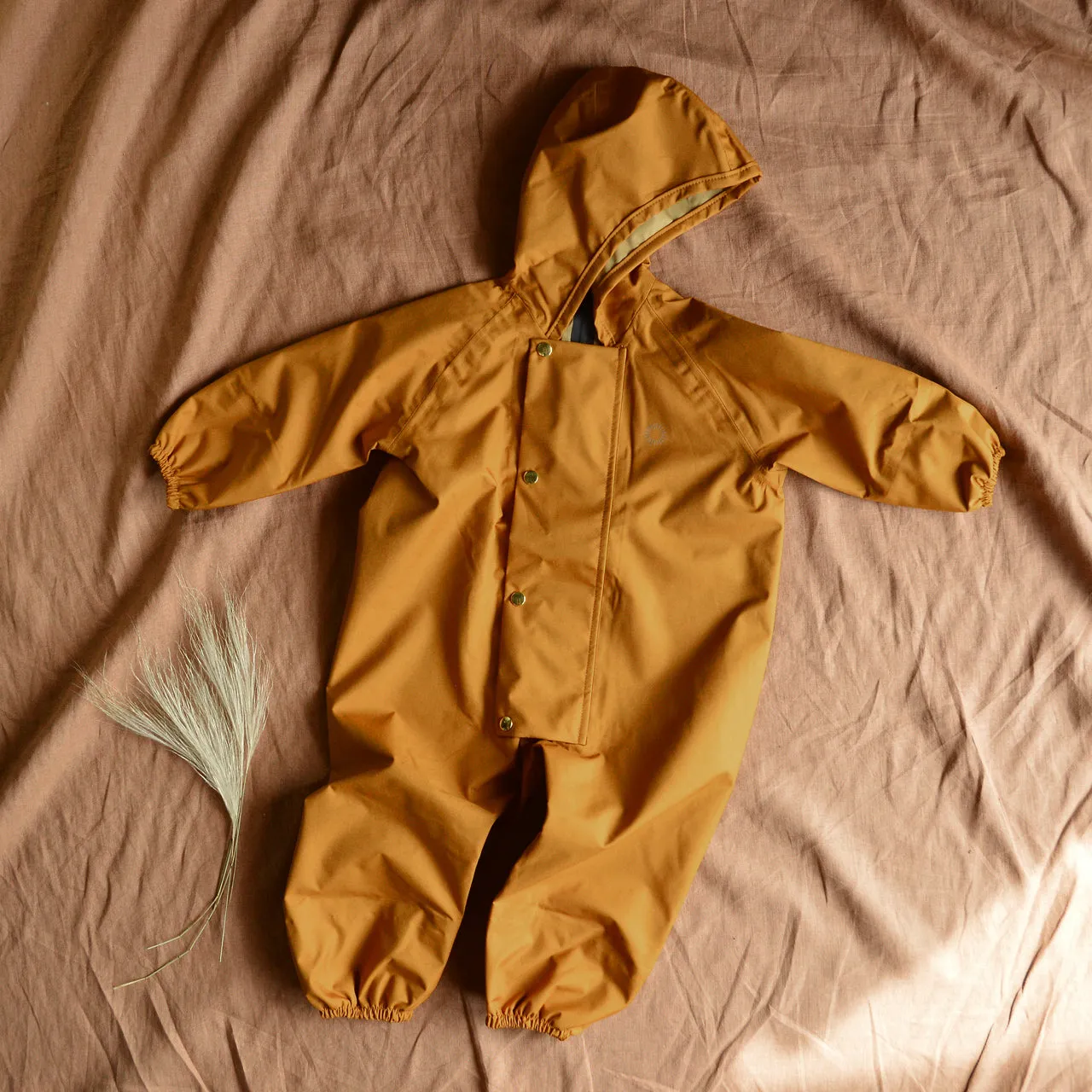 Waterproof Onesie Overalls 100% recycled PET - Arbutus (3-18m) *Last One!