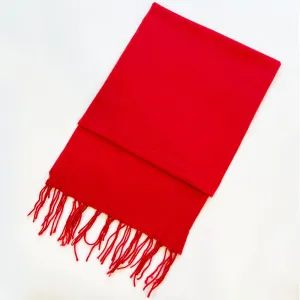 Winter Scarf Fleece Red 003RD (12 units)