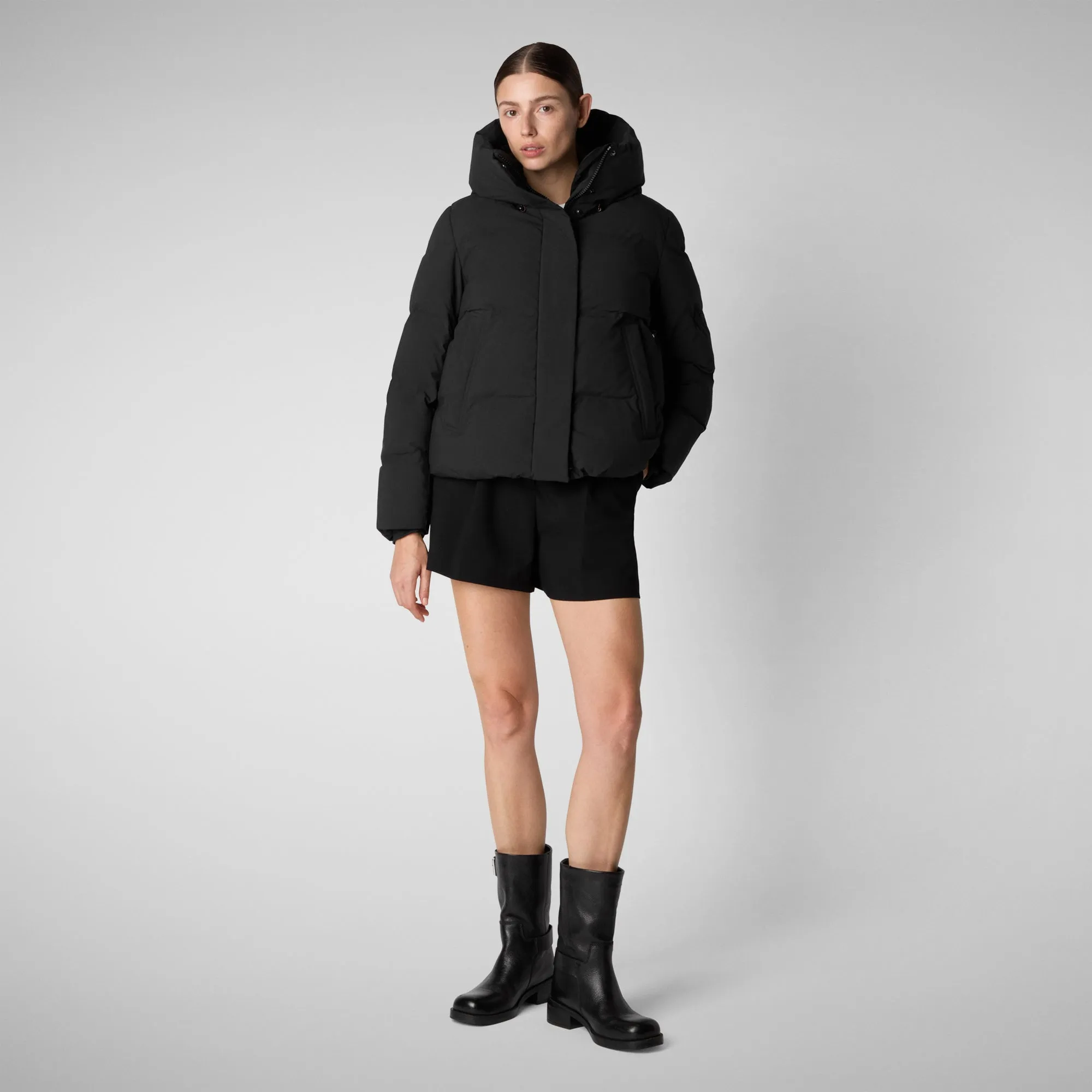 Women's parka Calliope in black