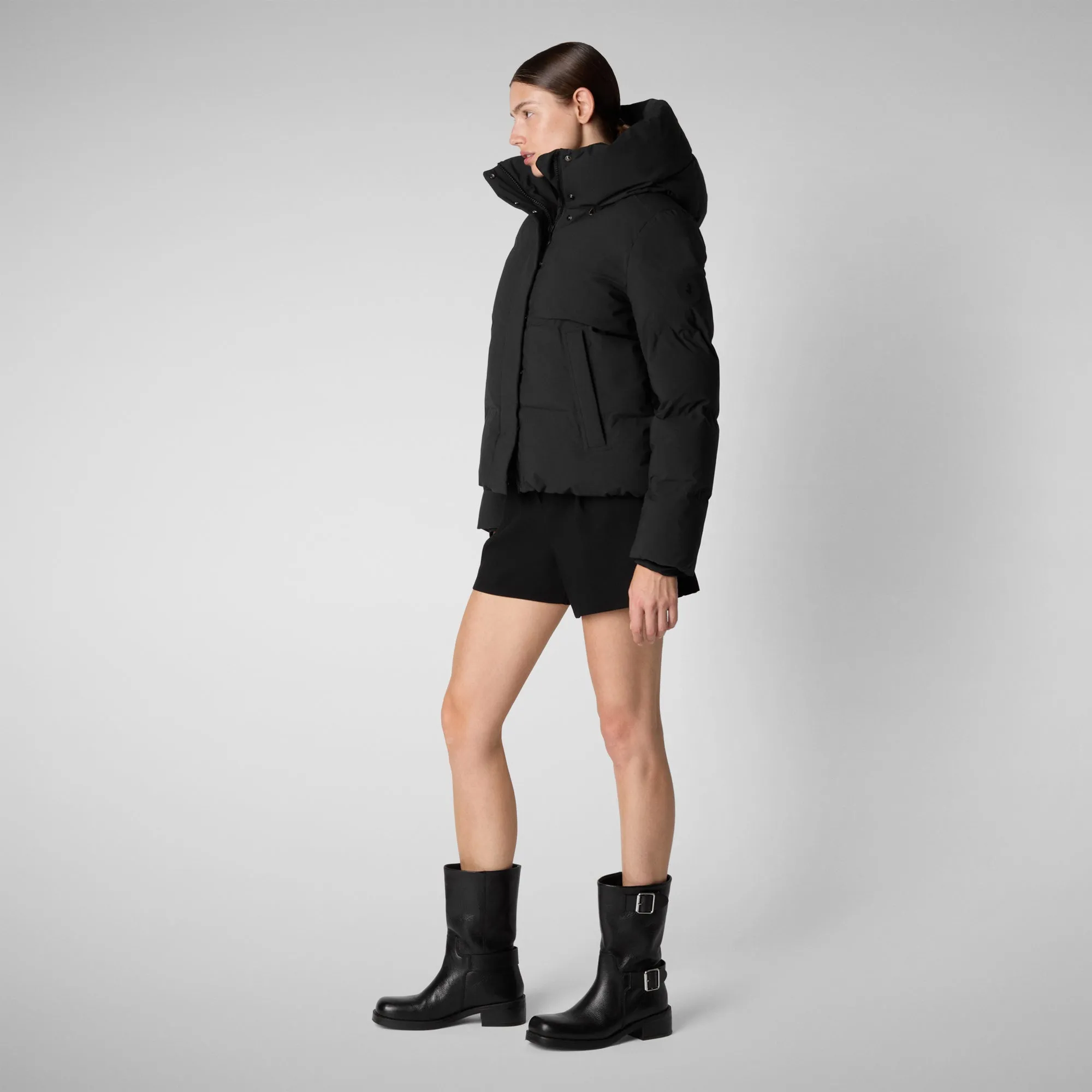 Women's parka Calliope in black