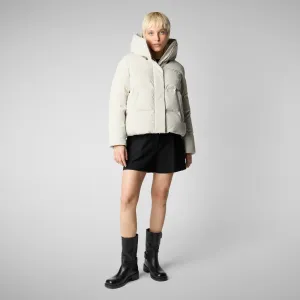 Women's parka Calliope in rainy beige