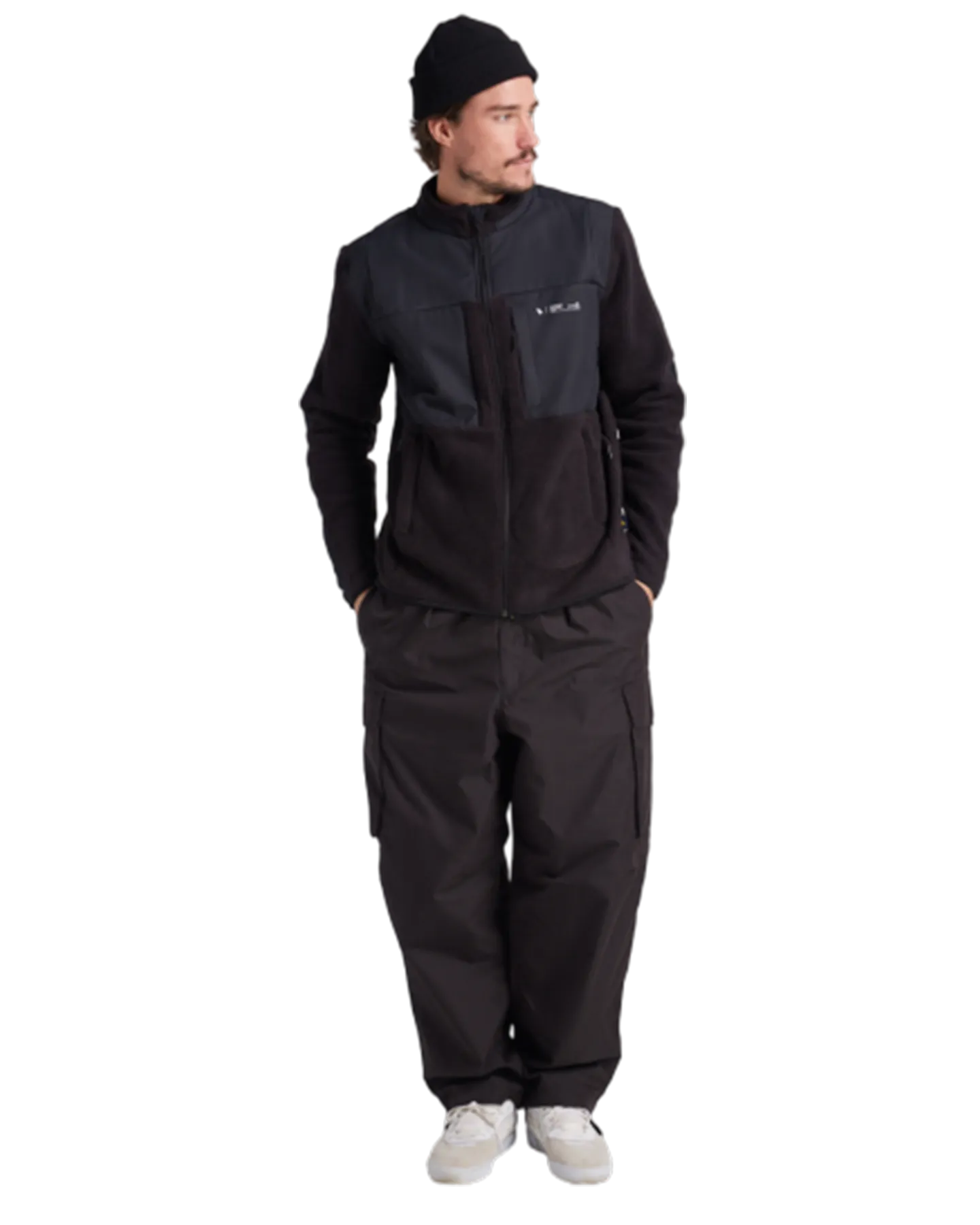 Yuki Threads Summit Sherpa Pullover - Black