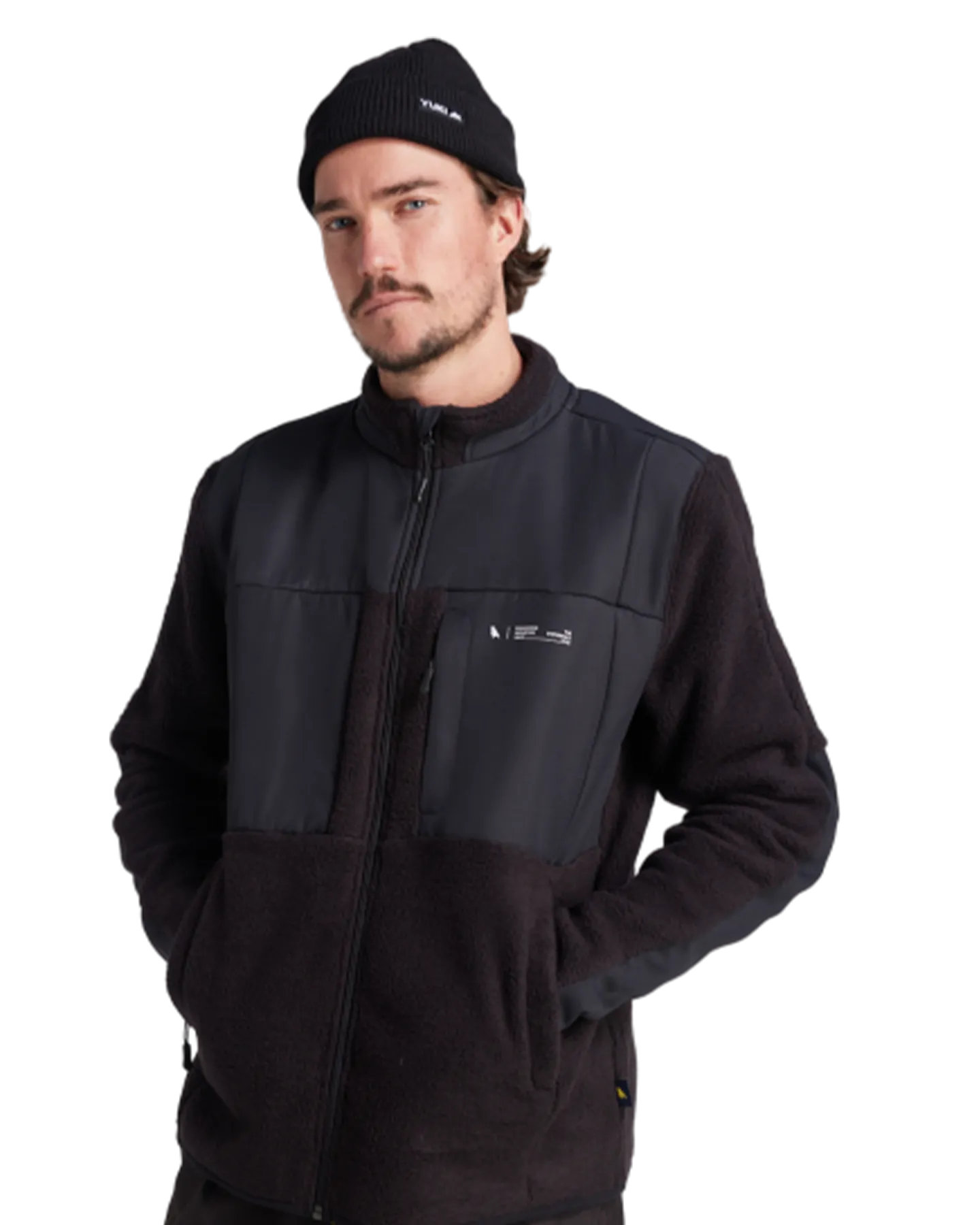 Yuki Threads Summit Sherpa Pullover - Black