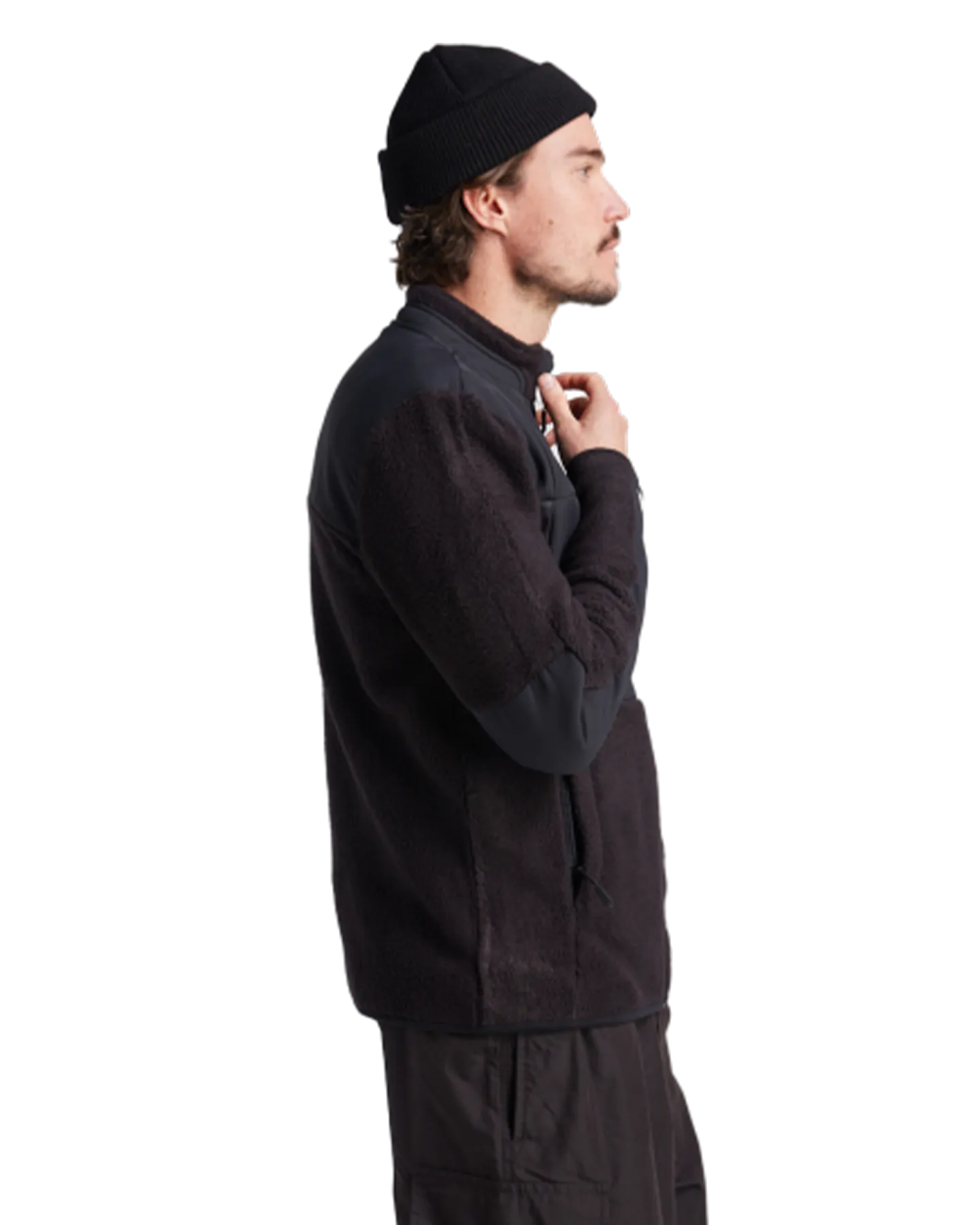 Yuki Threads Summit Sherpa Pullover - Black